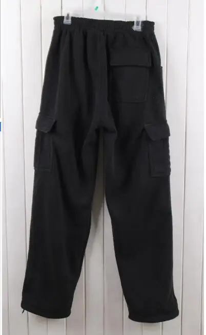 Модные хип-хоп джоггеры спортивные штаны для мужчин Уличная одежда большой карман свободные брюки Карго повседневные Прямые Свободные мешковатые брюки