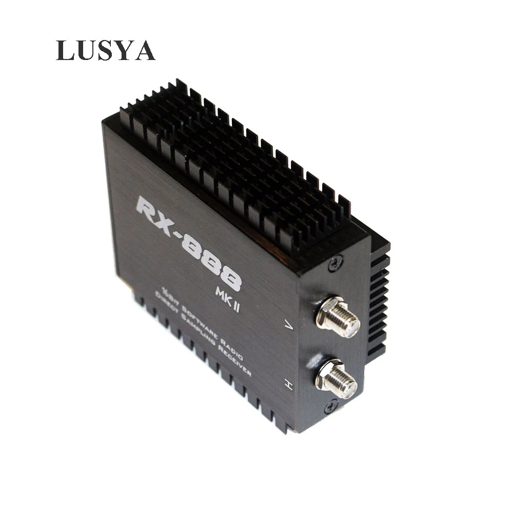 Радиоприемник Lusya RX-888 MKII ADC SDR LTC2208 16 бит прямой отбор проб 32 МГц HF UHF VHF R828D RX888 Plus |