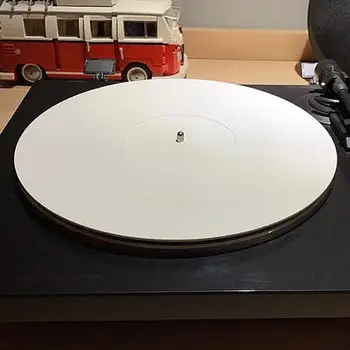 

12 Inch 3MM Acrylic Record Pad Anti-static LP Vinyl Mat Slipmat for Turntable Phonograph Accessories