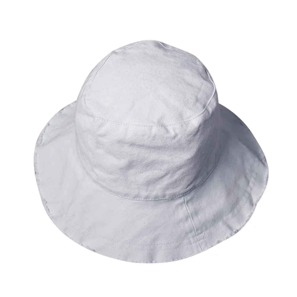 Newly Women Sun Hat Wide Brim Bucket Cap Breathable for Summer Beach Outdoor BFE88