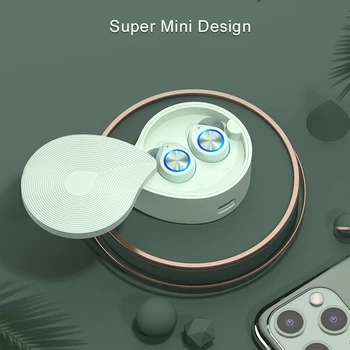 

FLUXMOB TW70 Wireless Bluetooth 5.0 Siri call Earphone Mini Mic Earbuds Sport Headset With charging case For smart Phone