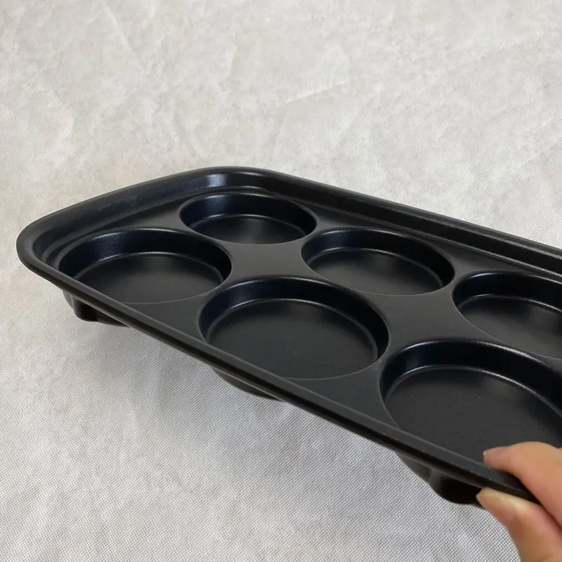 Multi-function cooking pot accessories electric roasting pan 6-disc frying pan model mold meatball tray baking tool container