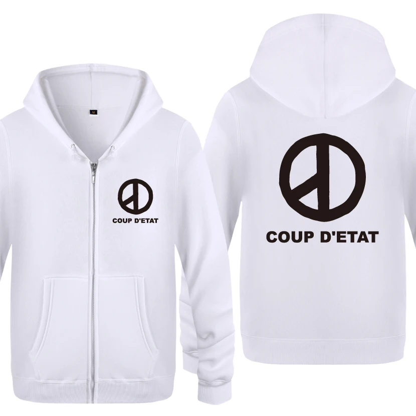 COUP D'ETAT Bigbang толстовки мужские мужские флисовые кардиганы на молнии толстовки с капюшоном