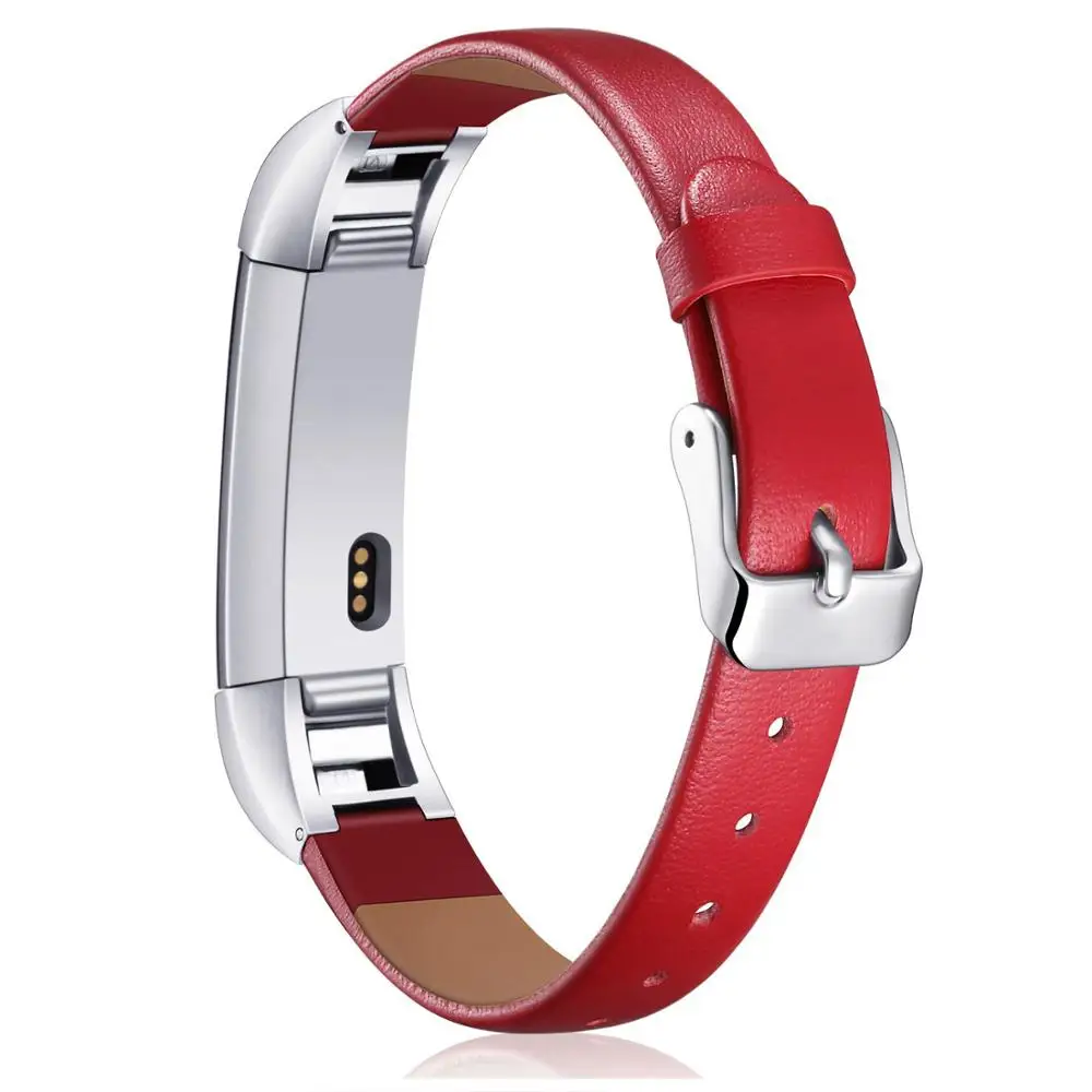 Red Joyozy удобный сменный Браслет ремешок для Fitbit часы Alta натуральная кожа сменный ремешок для Fit bit Alta HR - Цвет ремешка: Red