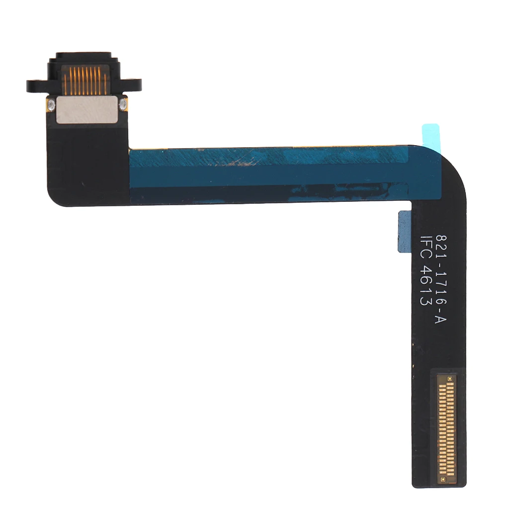 Charging Port Dock Connector Flex Cable Replacement for iPad Air / iPad 5 Black
