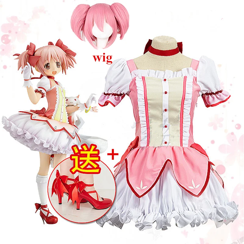 Madoka-Kaname-Cosplay-Wig-Puella-Magi-Madoka-Magica-Costume-Play-Wigs-Halloween-Costumes-Hair_副本_副本