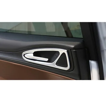

4pcs Auto Interior Door Handle Panel Covers High Quality Car Door Handle Frame Cover For Romeo Giulia Stelvio 2017-2018