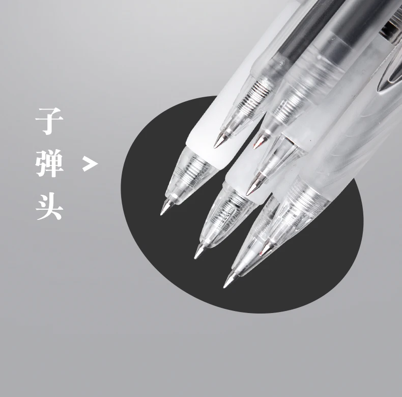 caneta gel neutro preto assinatura caneta agulha ultra de bala japonês simples caneta gel