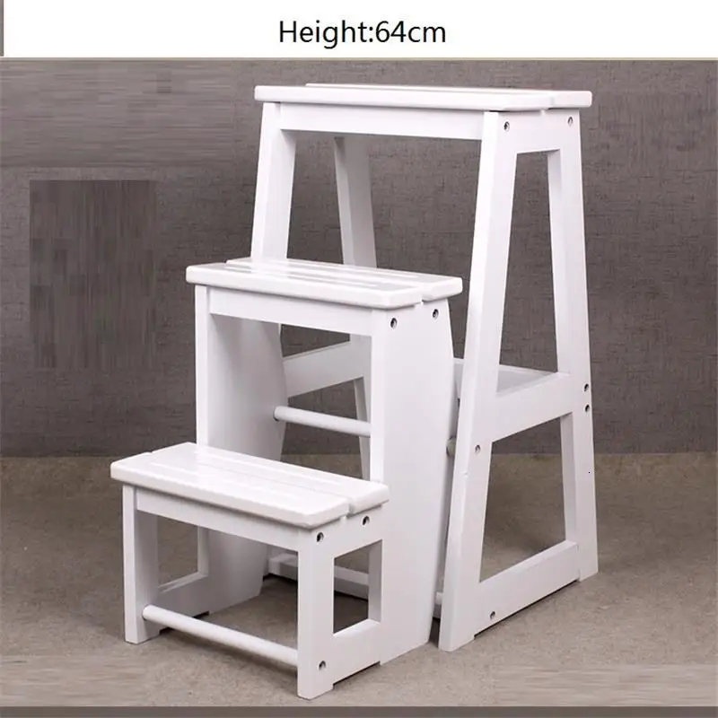 Version G Складной стул Escabeau Marches для пожилых людей Scaletta Legno Merdiven Stepladder Escaleta - Цвет: Version G