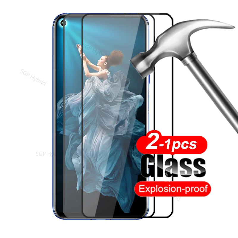 1-2 adet temperli cam Huawei onur 30 20 10 Lite Pro 30i 20i 10i Huawei onur honor30 tam kapak koruyucu film