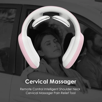 

3 Modes Smart Electric Neck Shoulder Massager Pain Relief Tool Health Care Relaxation Cervical Device Vertebra Physiotherapy