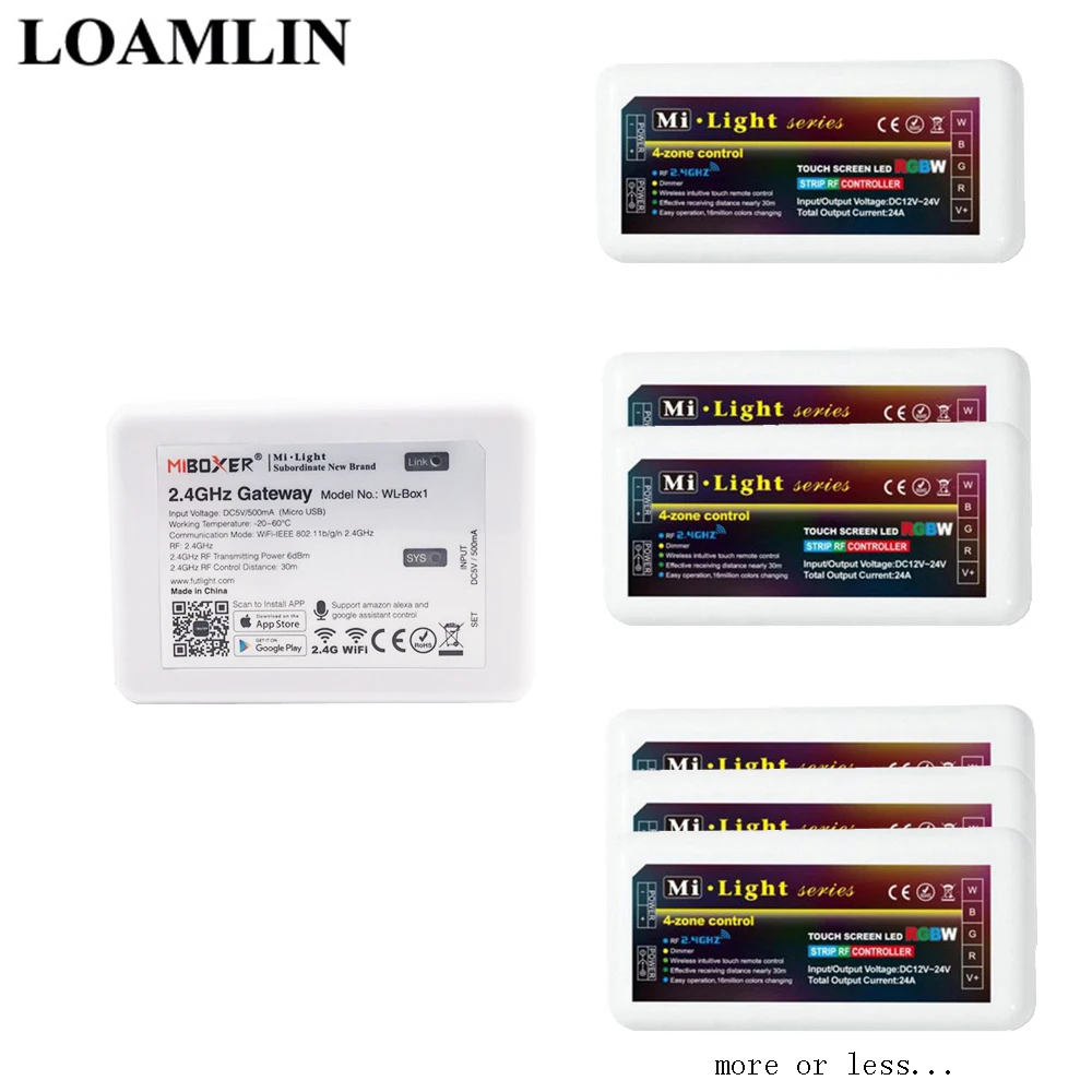 Светодиодный пульт управления Mi light беспроводной RGBW 2 4G Wi Fi Ibox2 управление Box Для