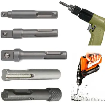 

Workshop Screwdriver Bits Woodworking Tool Parts 5PCS SDS Plus Hex Socket