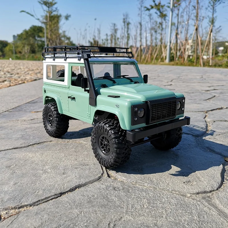 Mn-90 1/12 2,4 г 4Wd 15 км/ч Rc автомобиль с передней светодиодный светильник 2 корпуса в виде ракушки Рок Гусеничный грузовик Rtr игрушка Рождественский подарок для мальчиков(зеленый
