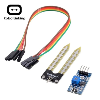 

Robotlinking 5 X Soil Hygrometer Humidity Detection Module Moisture Water Sensor