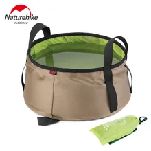 NatureHike открытый портативный складной 10л контейнер для воды для рыбалки, Походов, Кемпинга, путешествий