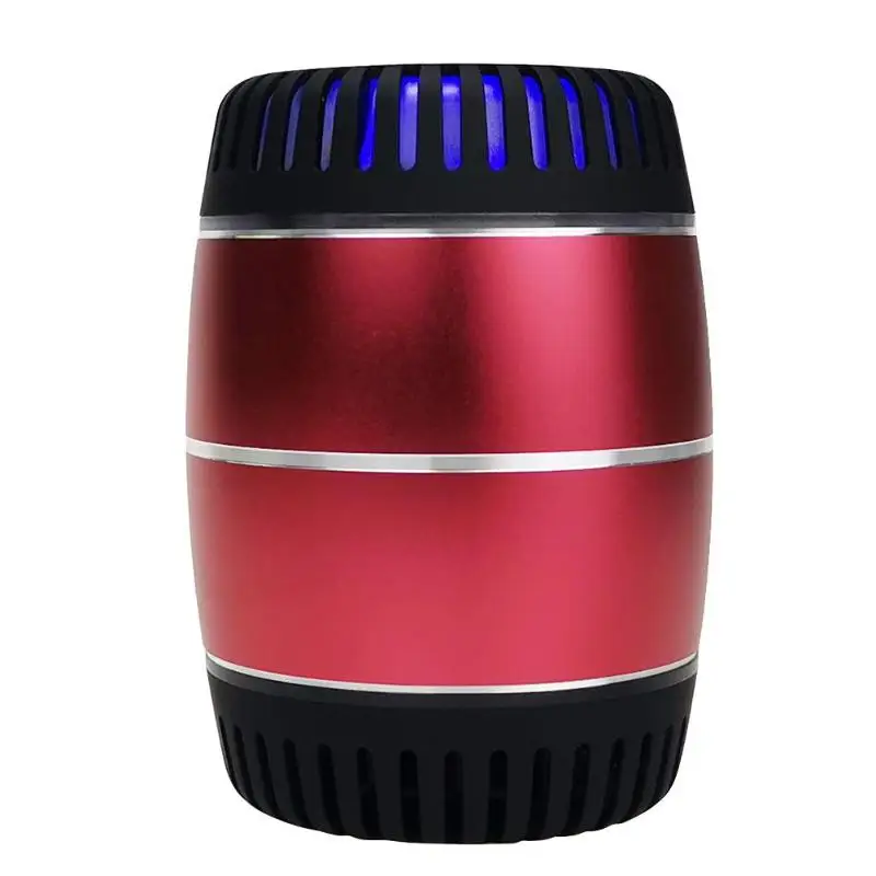 Colorful LED Wireless Portable Bluetooth Music Built-in lithium battery Mini Speaker Support TF Card FM Radio Music MP3
