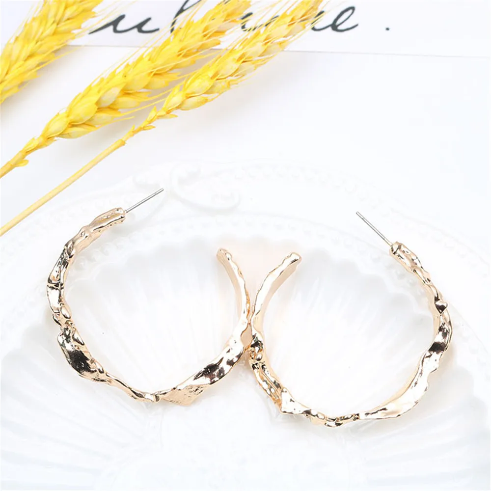 CRLEY золотистый цвет, круглый маленькая серьга-кольцо для женщин витая мода ювелирные изделия оптом серьги женские аксессуары вечерние серьги
