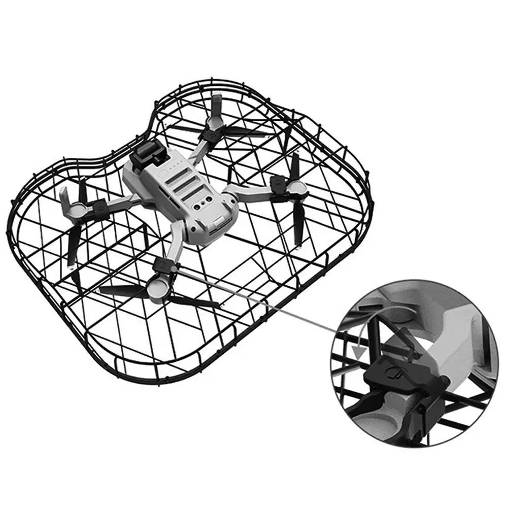 Buy Portable Propeller Guard Protective Cage Anti-collision Protection Case Cover for DJI Mavic Mini Drone Accessories