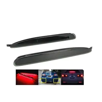 

CARALL LY0142 Kit 2 Led taillights black Fume for Mazda 6 Atenza GG Rear Bumper Reflector Tail Brake light replacement
