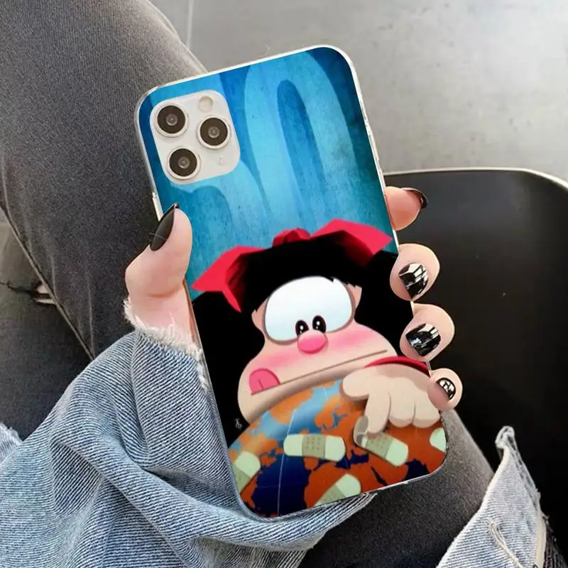 11 cases YNDFCNB Hot Mafalda Phone Case for iphone 13 11 12 pro XS MAX 8 7 6 6S Plus X 5S SE 2020 XR case phone cases for iphone xr