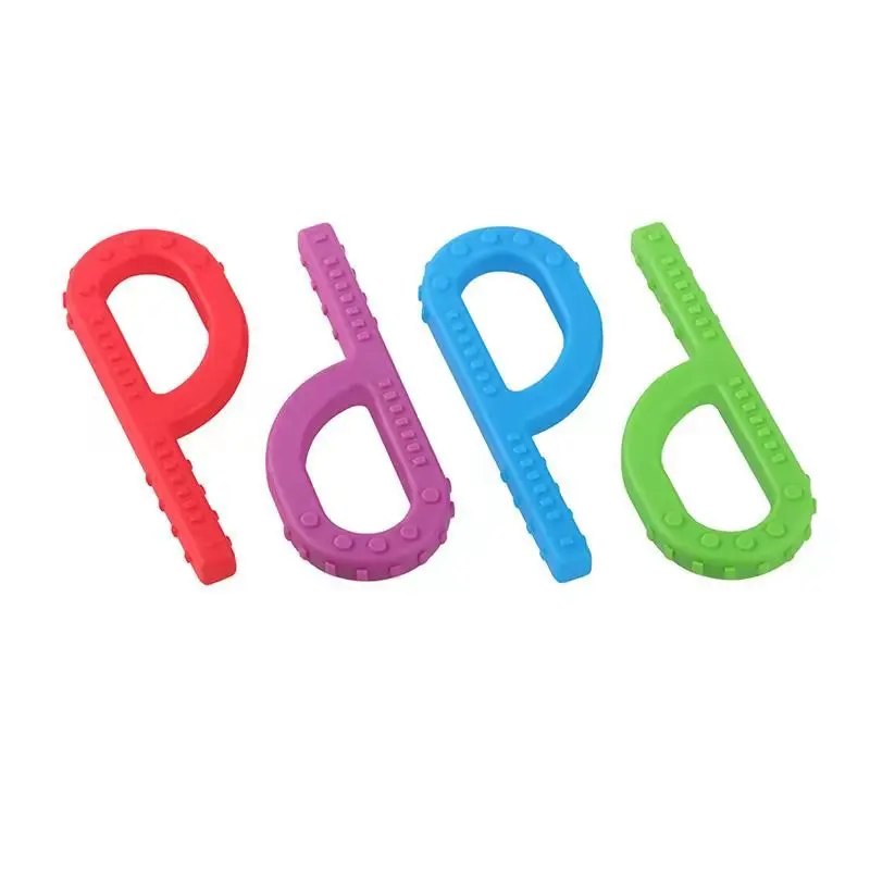 Новый детский прорезыватель из силикона P D в форме граббера Детские