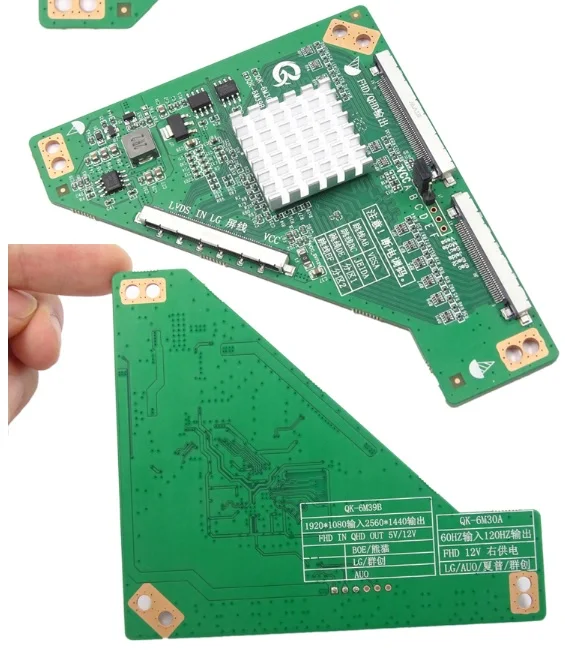 O lcd universal conduziu a tela 120hz