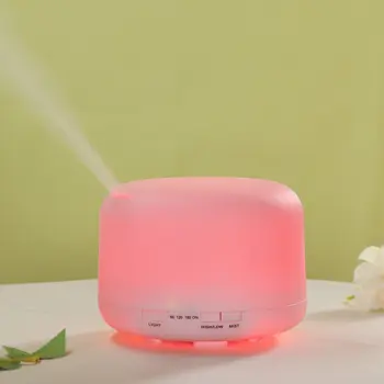 

500ML humidifier Mini Aromatherapy Humidifier 7-Color / Warm light Ultrasonic Mini Aromatherapy Machine