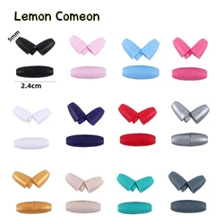 Fermoirs en plastique détachables, sécurité pour bébé, bricolage, collier, Bracelets de dentition en Silicone, chaîne, jouets, fabrication de bijoux, fermoir à homard, 50 pièces 