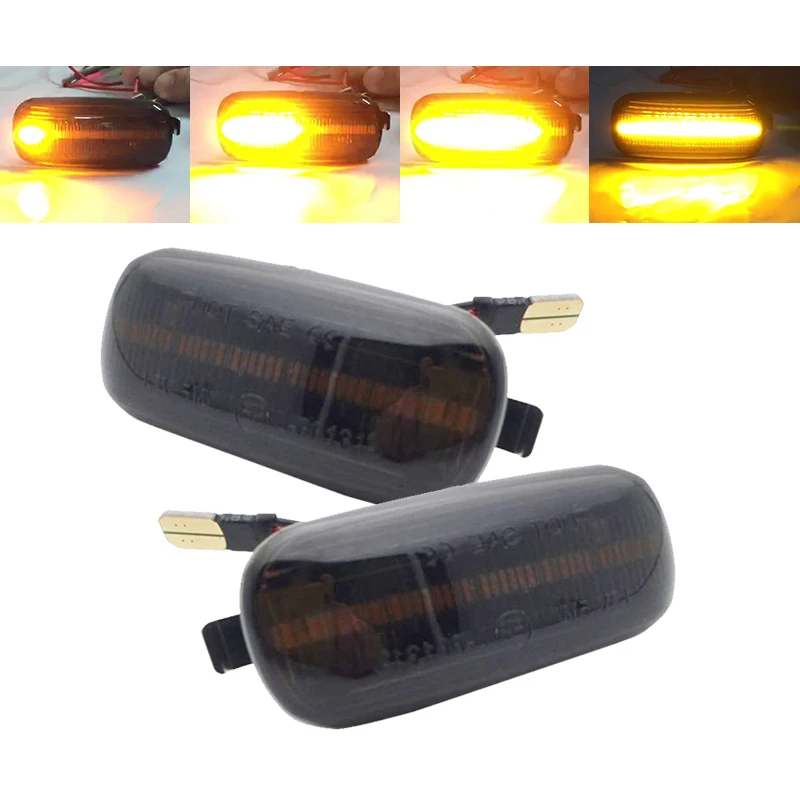 2 pieces Led Dynamic Side Marker Light Turn Signal Light Sequential Blinker Light For Audi A3 S3 8P A4 B6 B8 B7 S4 RS4 A6 S6 C5