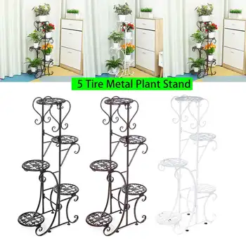

5 Layer Plant Stand Flower Rack Pot Storage Rack Display Shelf Holder Home Indoor Outdoor Decor Garden Balcony Plant Shelves