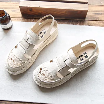 

New literary retro single shoes comfortable wild casual shoes soft bottom comfortable flat shoes.