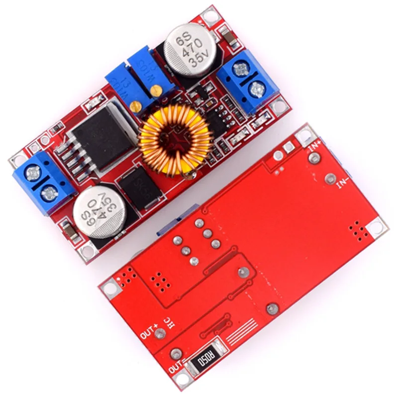 

50Pcs 5A DC to DC CC CV Lithium Battery Step Down Charging Board Led Power Converter Charger Step Down Module XL4015