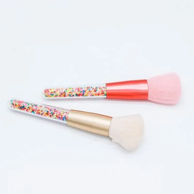 

1pc New Lollipop Candy Unicorn Crystal Makeup Brushes Set Colorful Lovely Foundation Blending Brush Makeup Tool maquillaje