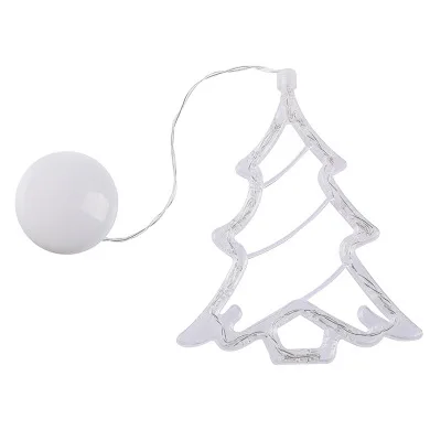 Рождественский светодиодный светильник в виде лося со звездой и снеговиком, подвесной светильник в виде Санта Клауса, Рождественская гирлянда, украшение на елку, Navidad - Испускаемый цвет: Xmas Tree