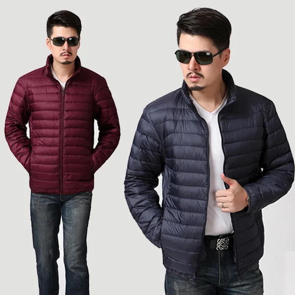 

Off Season New Style Men Thin Cotton-padded Clothes Men's Short Coat down Cotton Middle-aged Thick Cotton Coat Young And Middle-