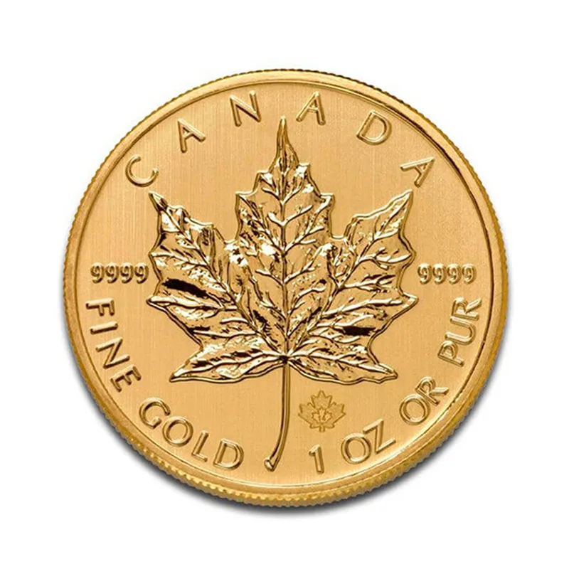 

Maple Leaf Commemorative Coins Customizable Foreign Gold Plated Commemorative Coins Bit Commemorative Coins Metal Badge Commemor