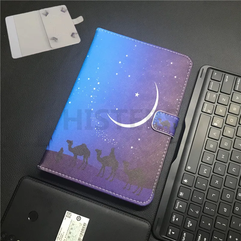 Для мобильного телефона Prestigio Multipad Grace 3118 3318 5588 7788/Muze 3708 3718 3g/Wize 3418 3518 3618 3308 3g 4G 8 дюймов Универсальный чехол для планшета - Цвет: YK
