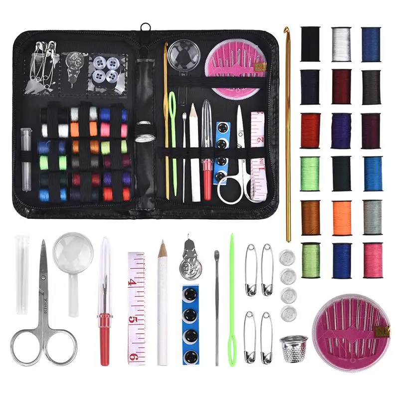 DIY Sewing Kits Multi-function Sewing Box Set for Hand Quilting Stitching  Embroidery Thread Sewing Accessories Sewing Kits - AliExpress