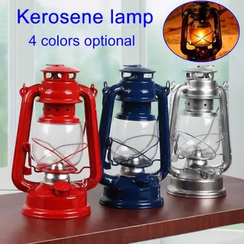 

2020 hot sell Newly Retro Classic Kerosene Lamp 4 Colors Kerosene Lanterns Wick Portable Lights Portable Lights Adornment