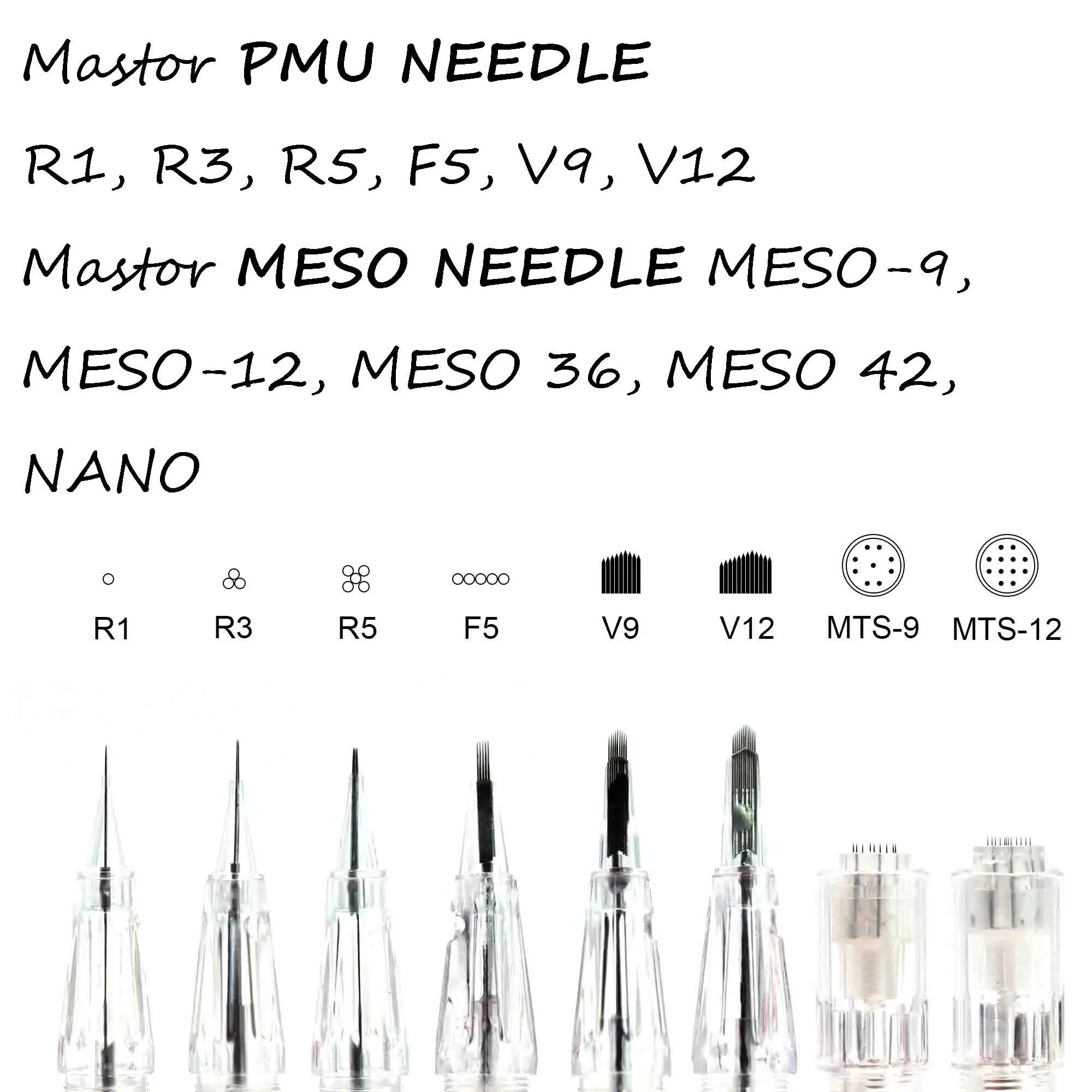 Tattoo Microneedling Meso Mastor Machine Micropigmentation Permanent Makeup Needles - AliExpress