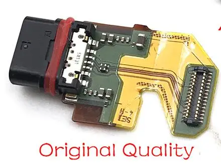 Водонепроницаемый Micro usb зарядный порт зарядного устройства гибкий кабель для Sony Xperia Z5 Премиум - Цвет: Original With IC