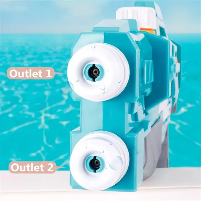 50cm Space Water Guns Toys Kids Squirt Guns For Child Summer Beach Games Swimming Pool Classic Outdoor Beach Blaster Guns Porta 3
