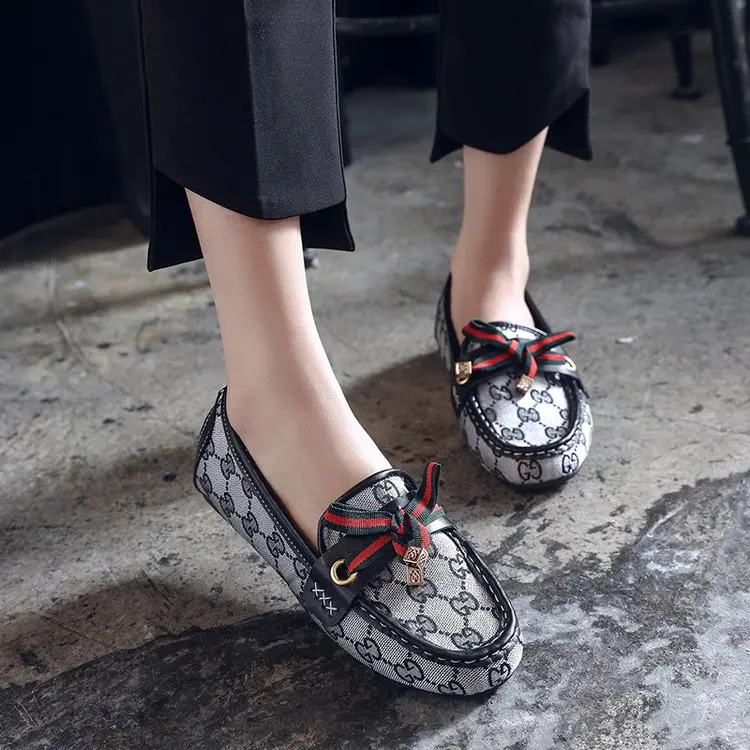 slip on womens shoes flats woman shoe loafers sneakers women flat platform ladies shoes baskets femme zapatillas mujer fashion - Цвет: Серый