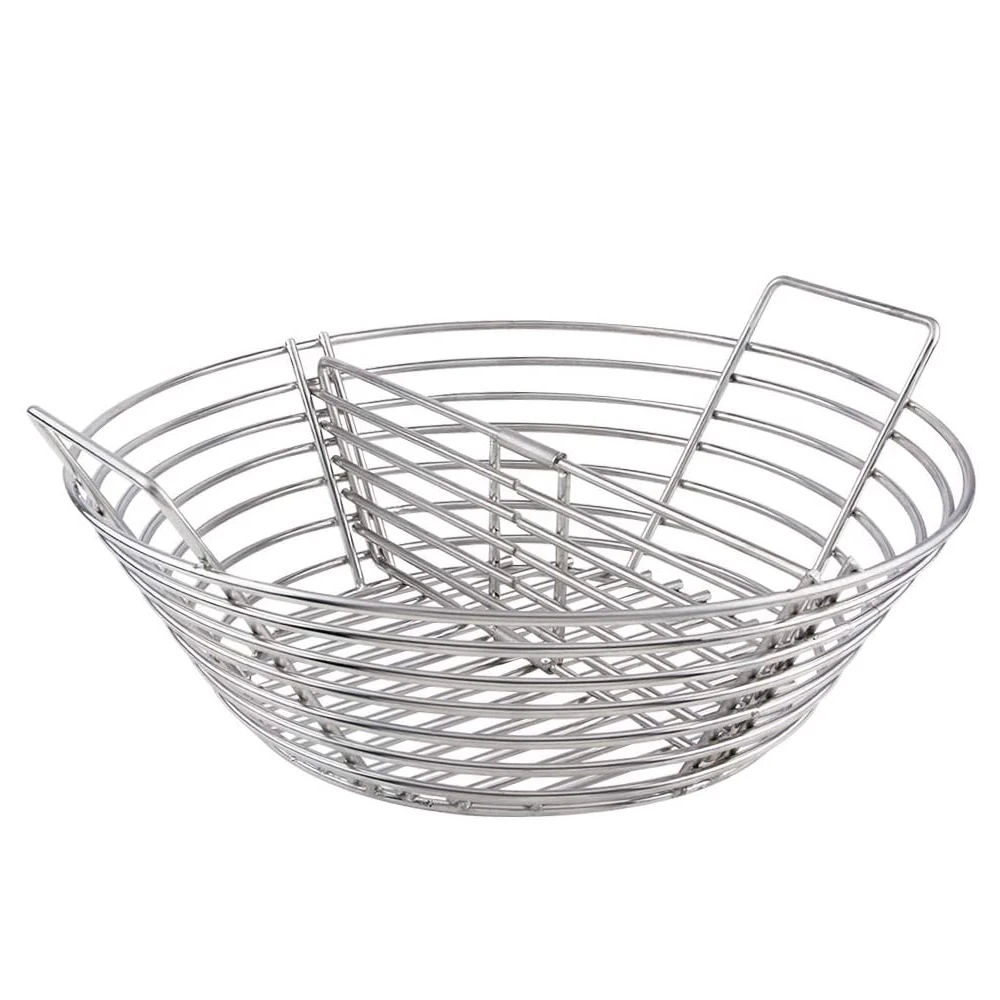 stainless steel charcoal basket