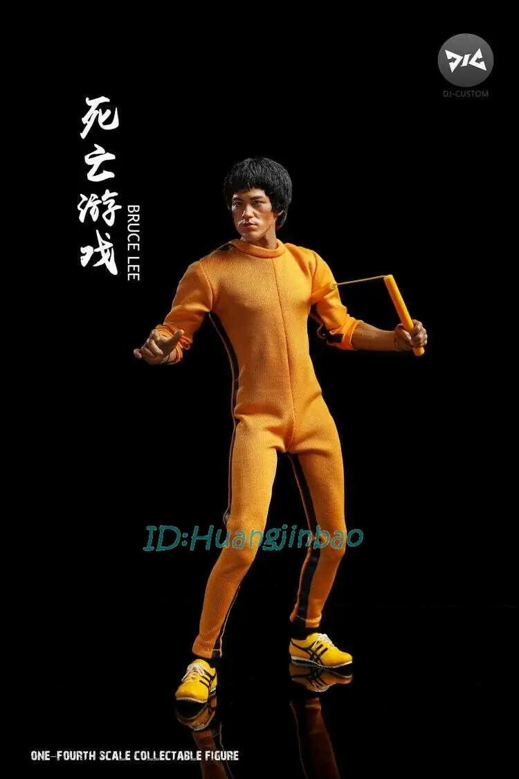 DJ-CUSTOM 1/4 масштаб Брюс Ли фигурка модель ABS Игра смерти Новинка