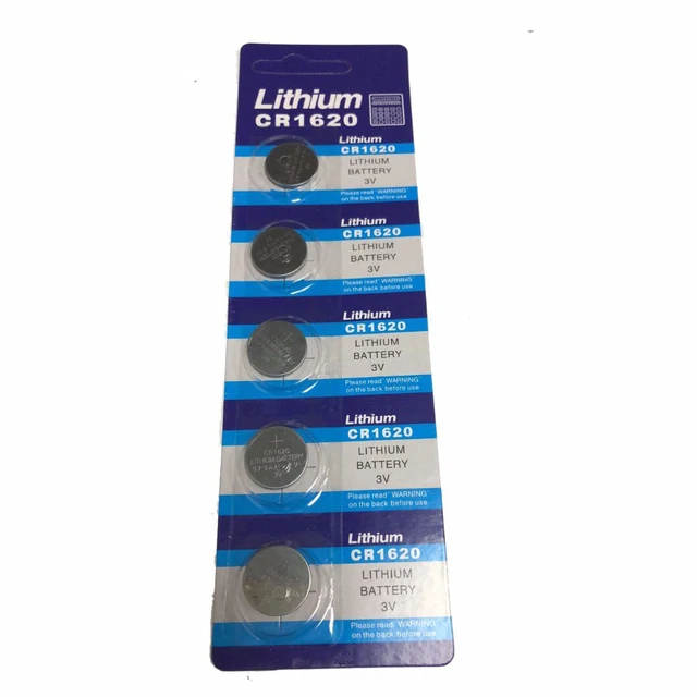5-20pcs CR1620 CR 1620 3V Lithium Battery For Car Remote Control Calculator  Watch Scales Shavers DL1620 BR1620 Button Coin Cells - AliExpress