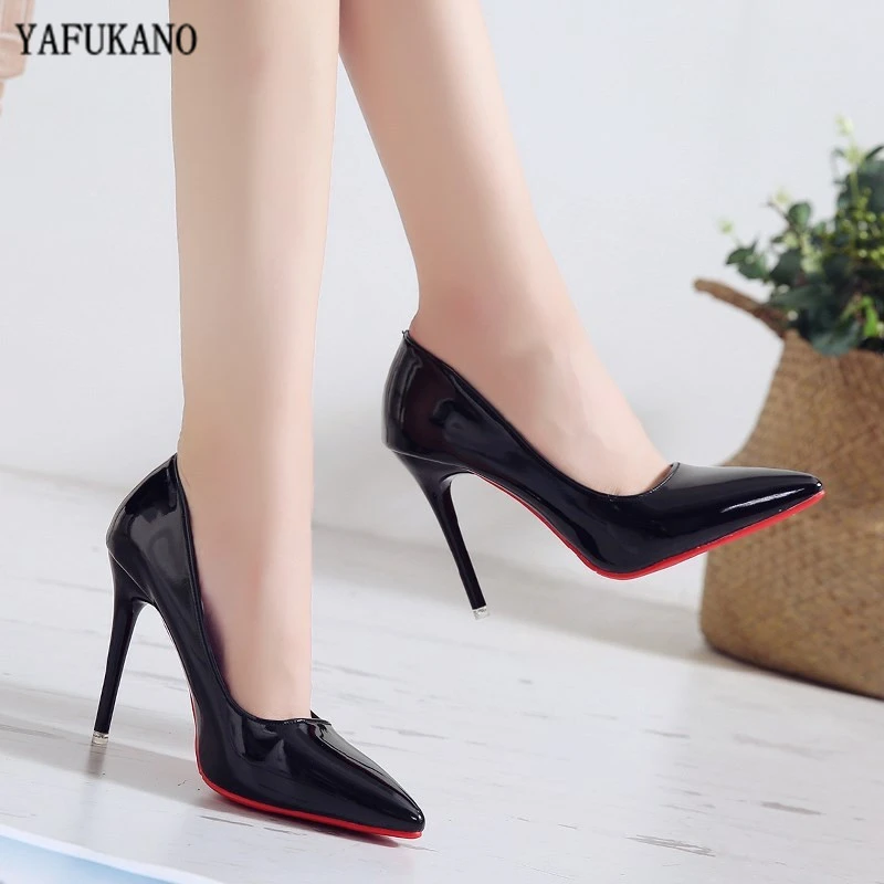red sole high heels