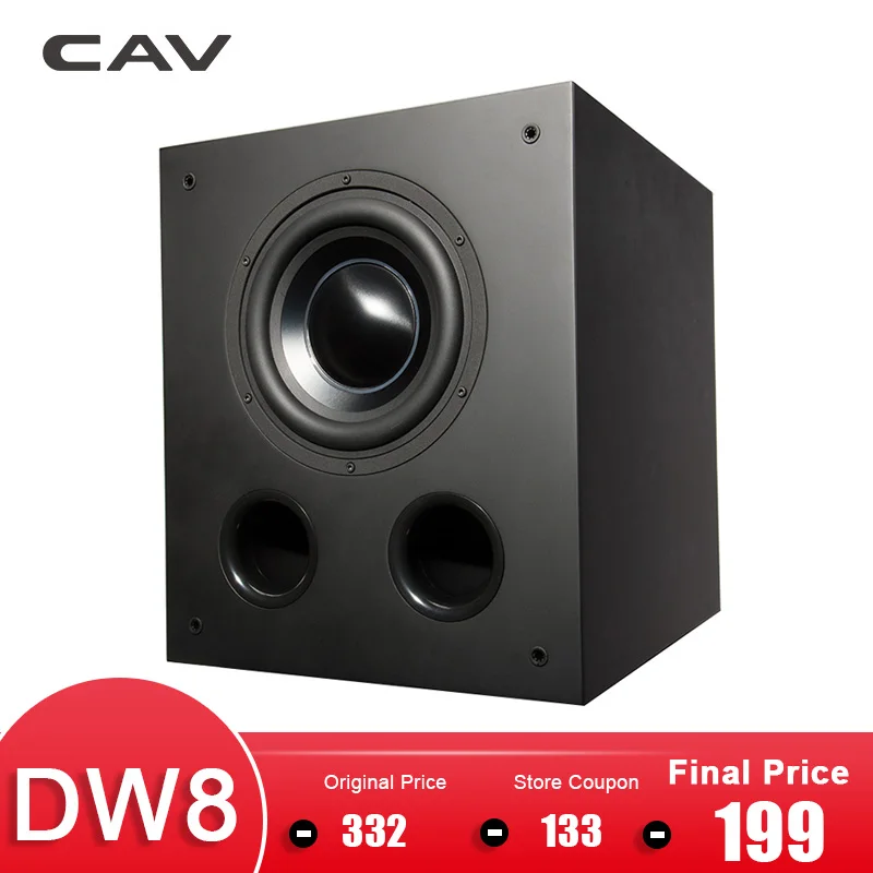 Сабвуфер с глубокими басами CAV DW8 профессиональный активный динамик для