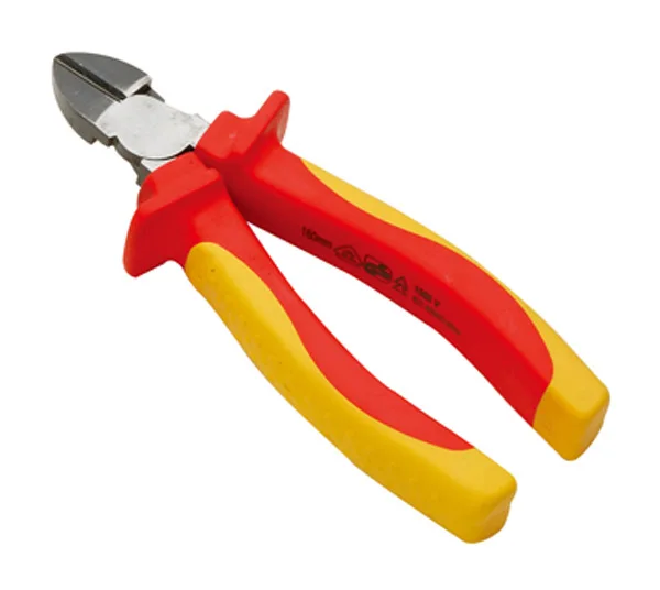 

VDE 6-Inch Insulation Diagonal Cutting Pliers Wire Nippers Endura E5381